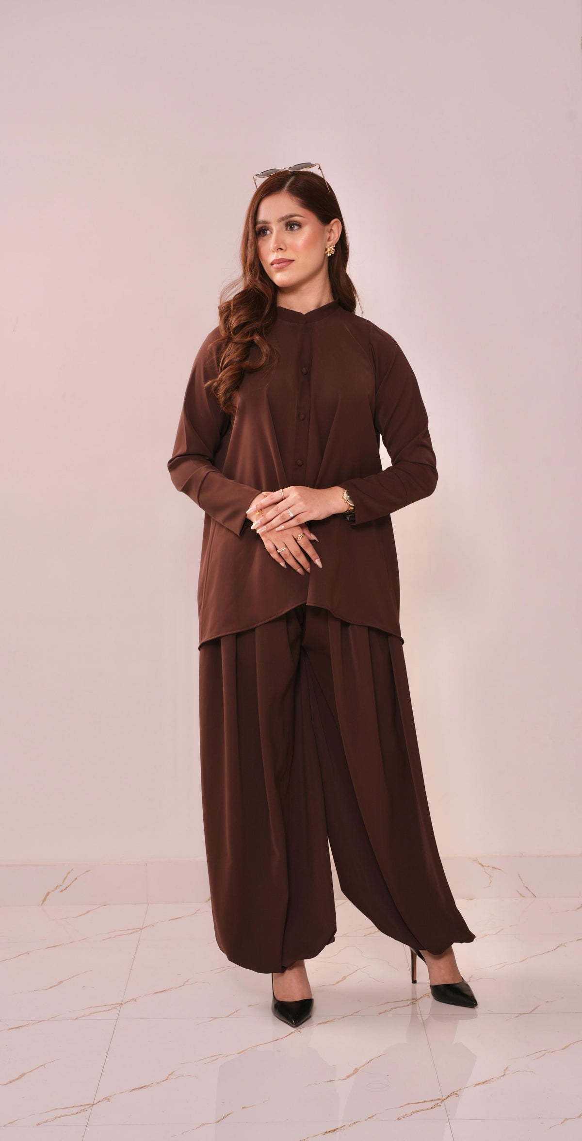 The Mocha Balloon Co-ord Set