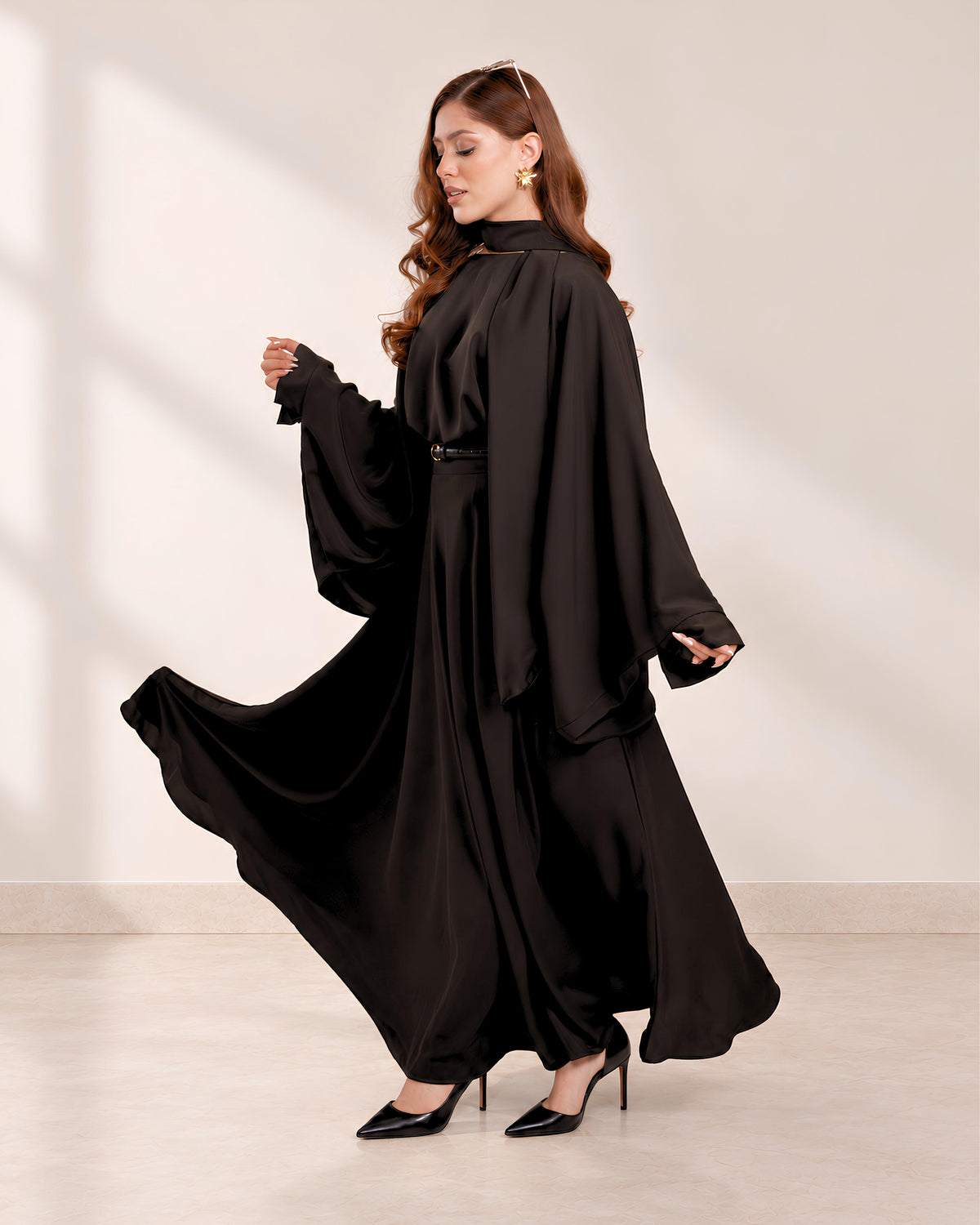 The Midnight Drape Set