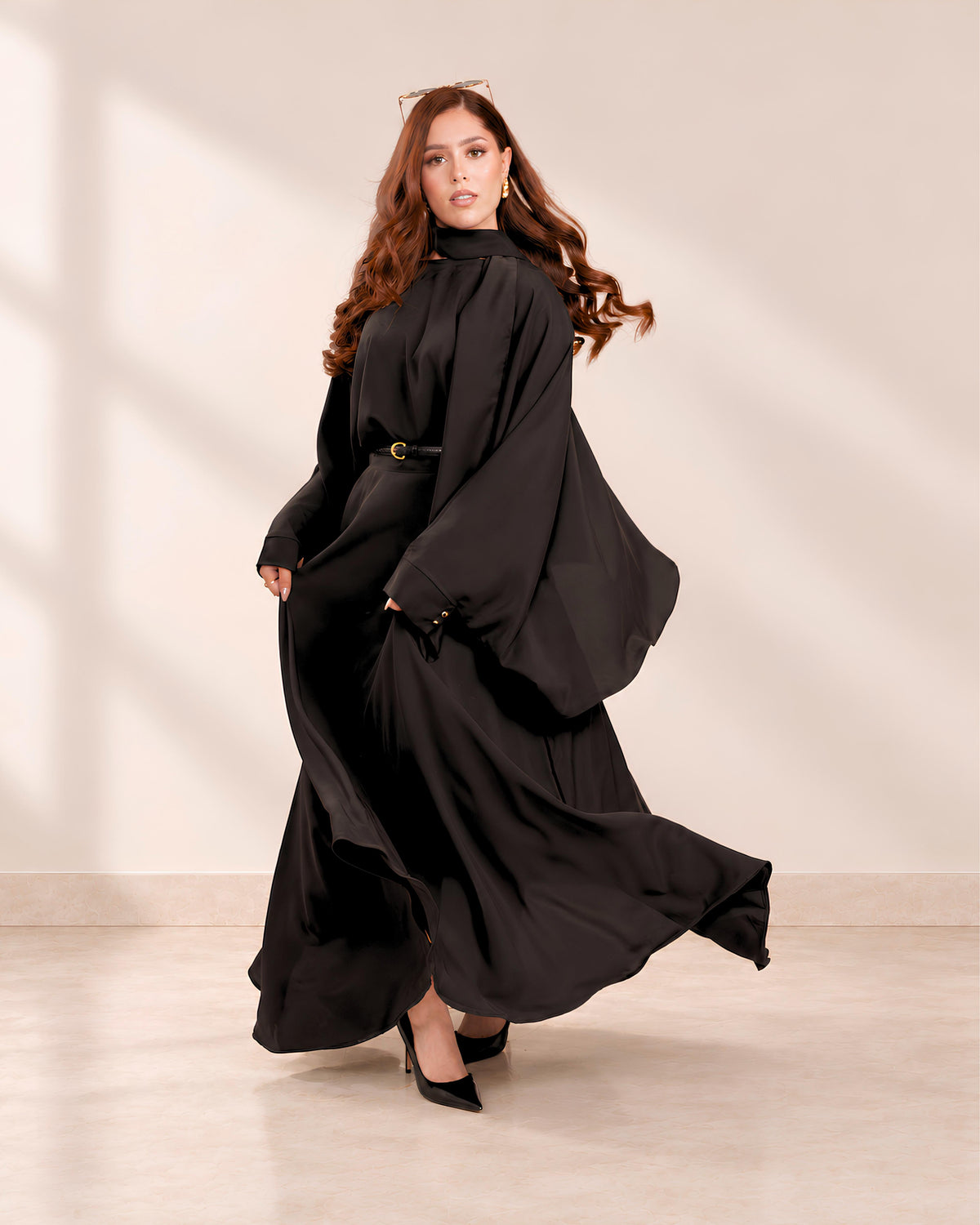 The Midnight Drape Set
