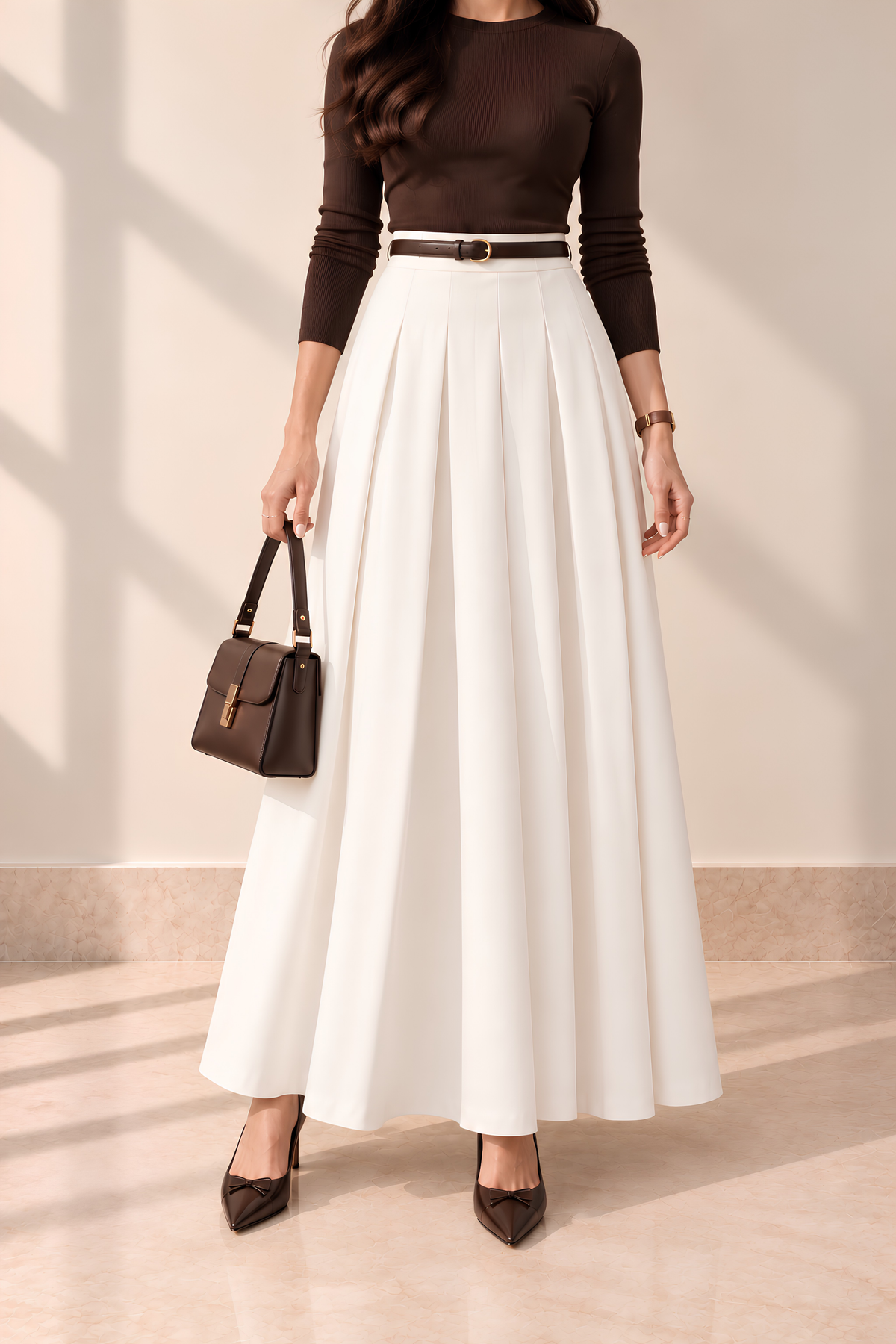 Pleated Skirt
