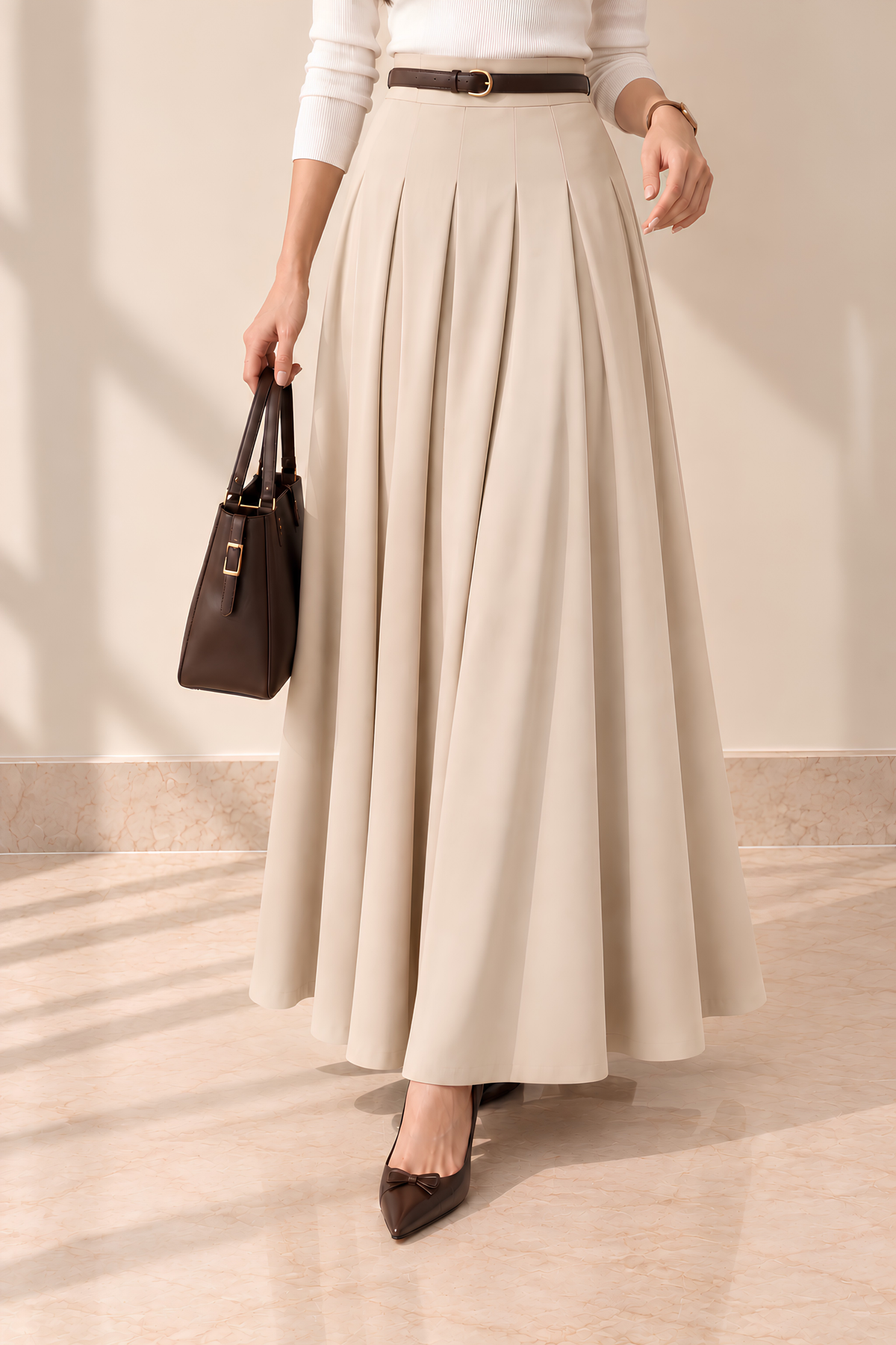 Pleated Skirt