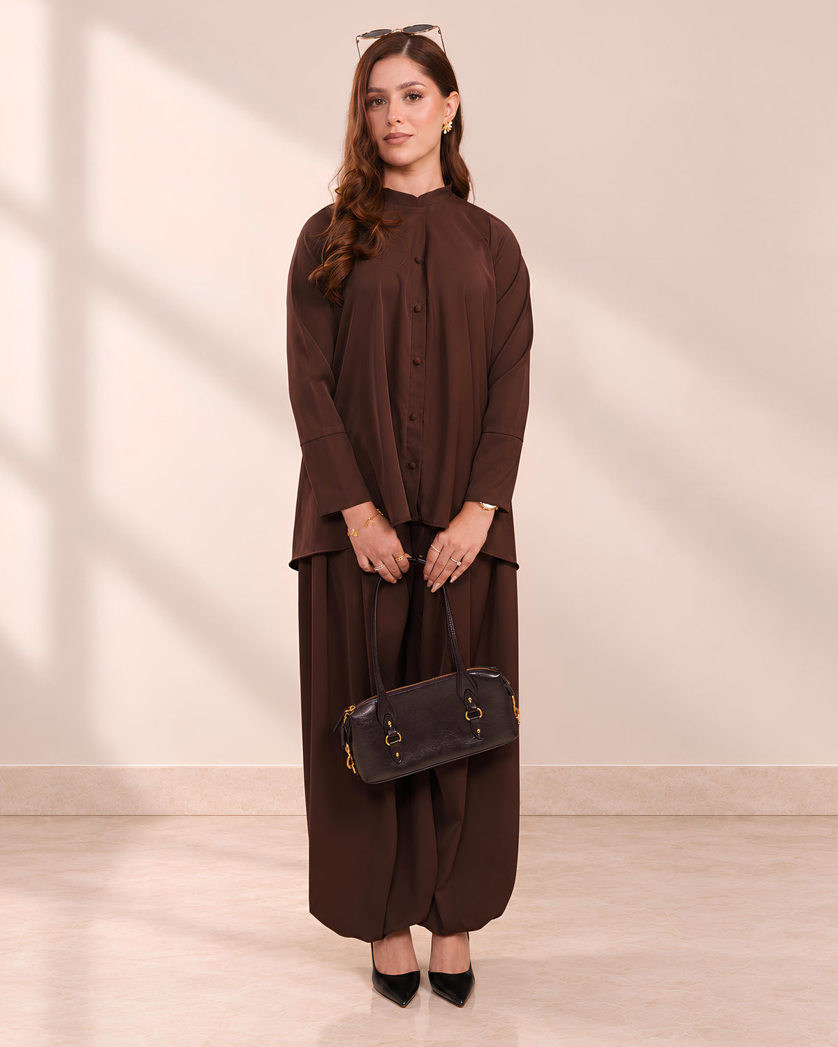 The Mocha Balloon Co-ord Set