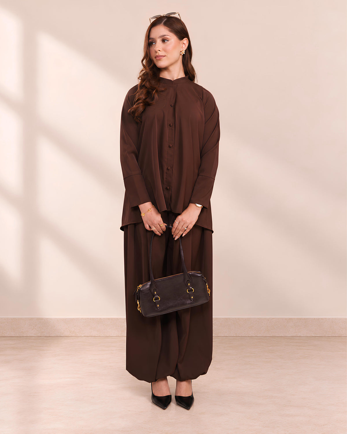 The Mocha Balloon Co-ord Set