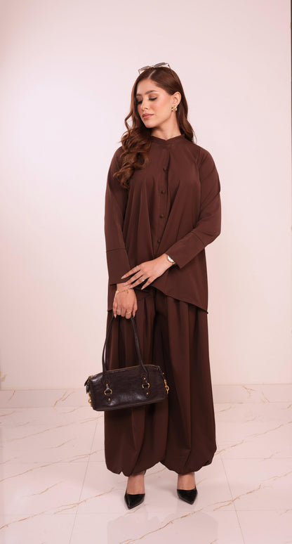 The Mocha Balloon Co-ord Set