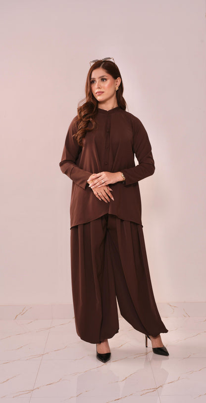 The Mocha Balloon Co-ord Set