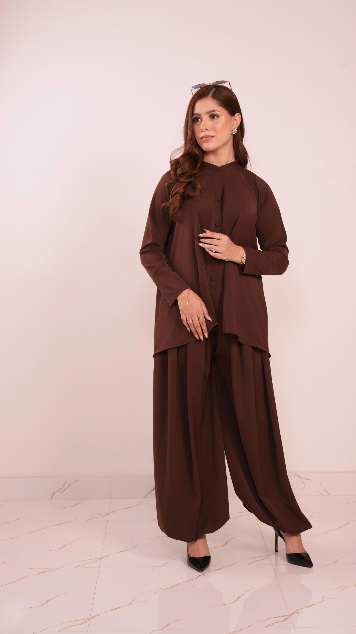 The Mocha Balloon Co-ord Set